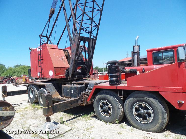 image for item DD8607 1966 Link Belt LS-108B lattice boom crane