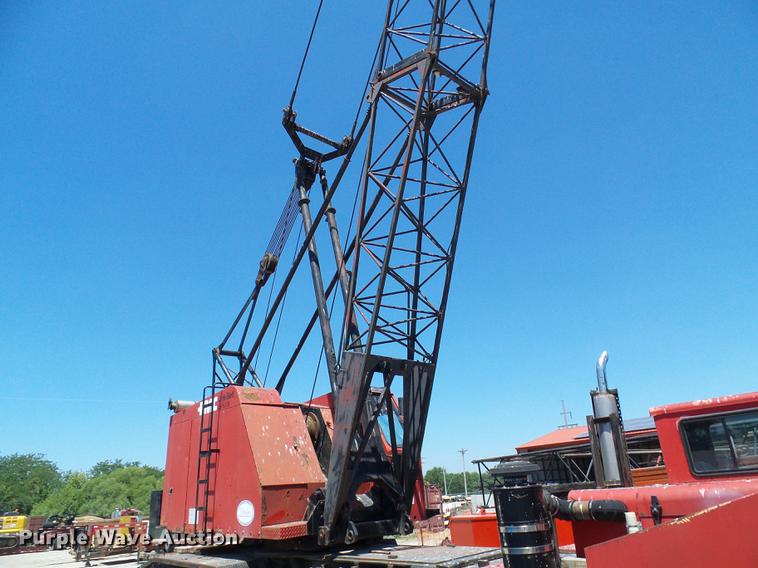 image for item DD8607 1966 Link Belt LS-108B lattice boom crane