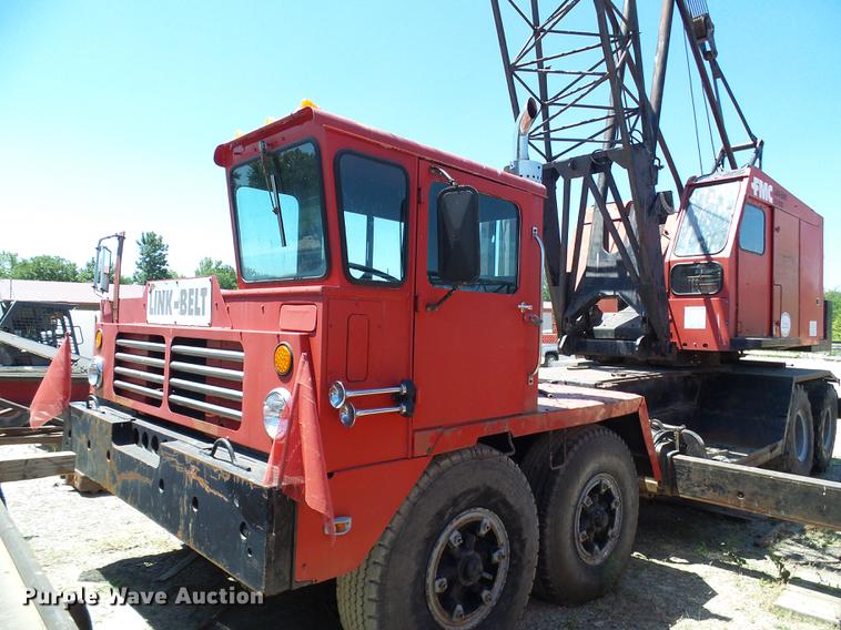 image for item DD8607 1966 Link Belt LS-108B lattice boom crane