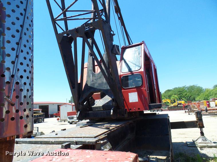 image for item DD8607 1966 Link Belt LS-108B lattice boom crane