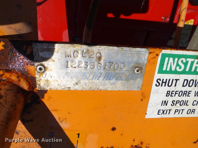 image for item DD8609 (2) McLaughlin MCL-20 boring machines