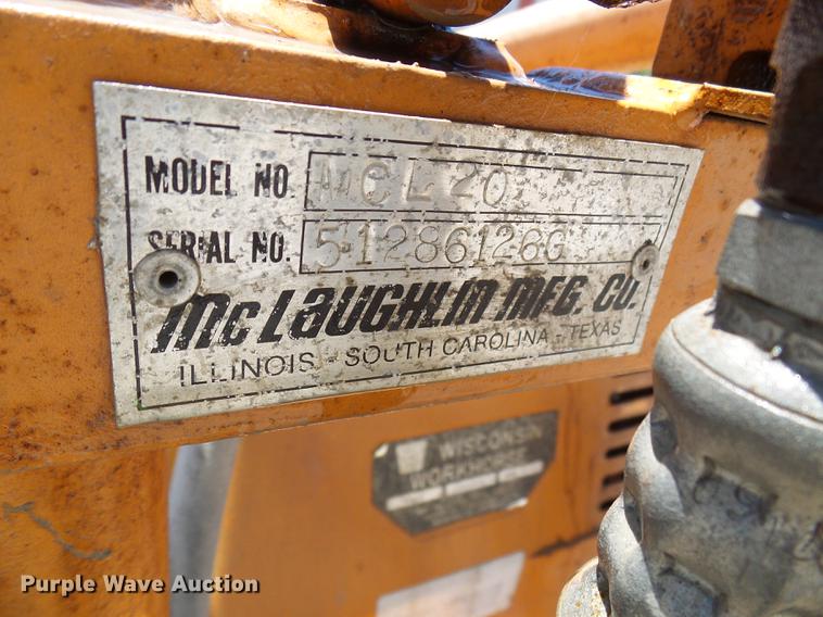 image for item DD8609 (2) McLaughlin MCL-20 boring machines
