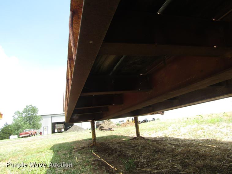 image for item DD8888 1973 Carrier King 4000 drop deck equipment trailer