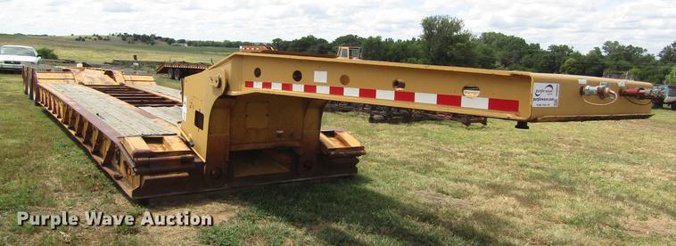 image for item DD8889 2001 Load King lowboy equipment trailer