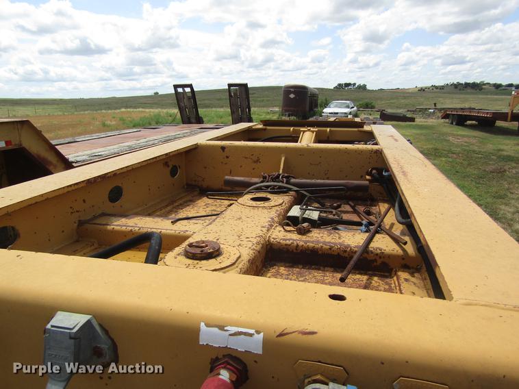 image for item DD8889 2001 Load King lowboy equipment trailer