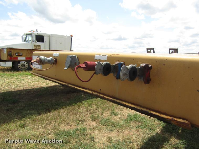 image for item DD8889 2001 Load King lowboy equipment trailer
