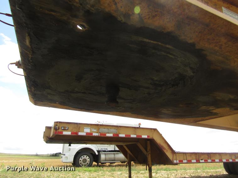 image for item DD8889 2001 Load King lowboy equipment trailer