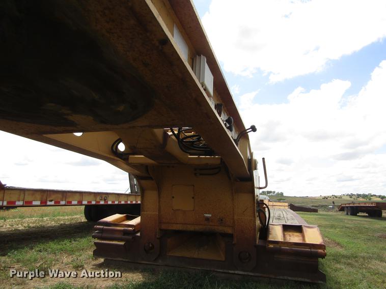 image for item DD8889 2001 Load King lowboy equipment trailer