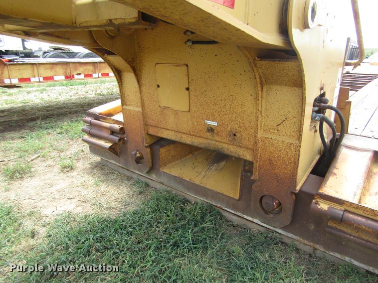 image for item DD8889 2001 Load King lowboy equipment trailer