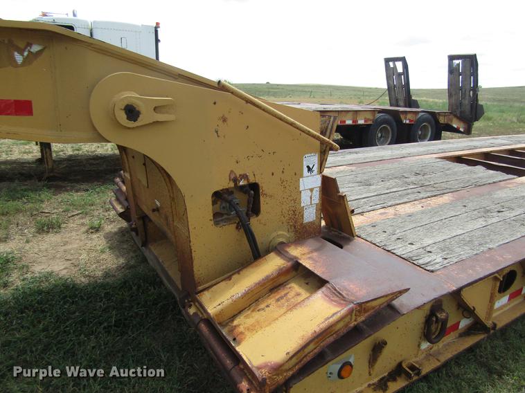 image for item DD8889 2001 Load King lowboy equipment trailer