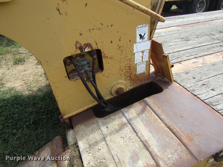 image for item DD8889 2001 Load King lowboy equipment trailer