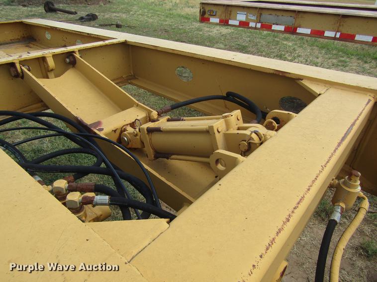 image for item DD8889 2001 Load King lowboy equipment trailer