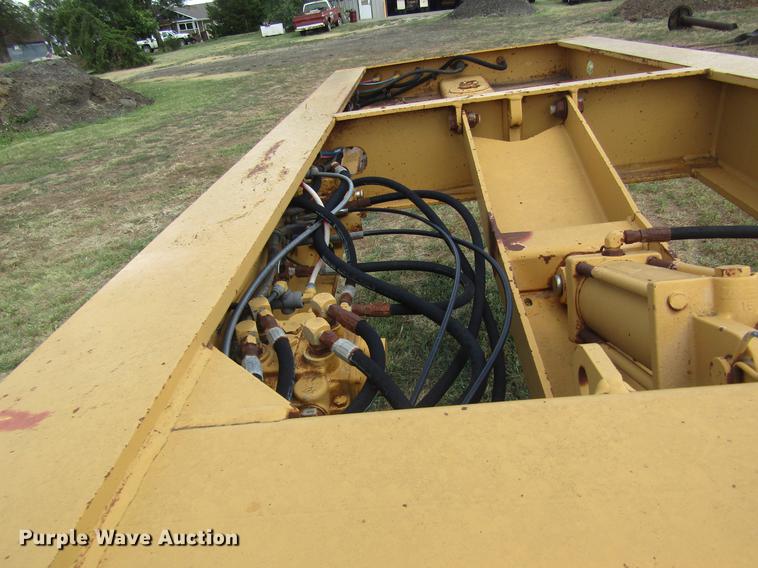 image for item DD8889 2001 Load King lowboy equipment trailer