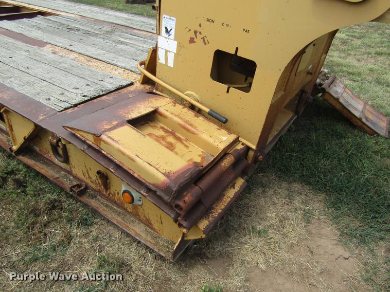 image for item DD8889 2001 Load King lowboy equipment trailer