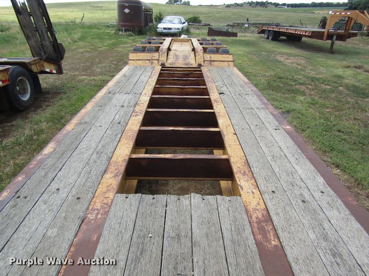 image for item DD8889 2001 Load King lowboy equipment trailer