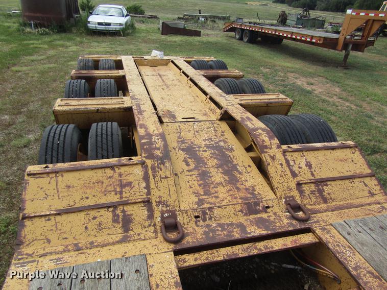 image for item DD8889 2001 Load King lowboy equipment trailer