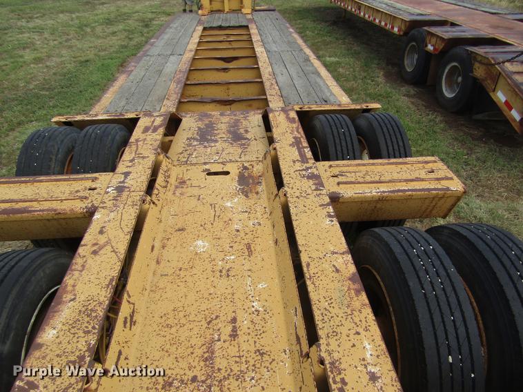 image for item DD8889 2001 Load King lowboy equipment trailer