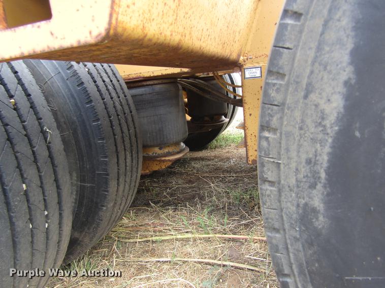 image for item DD8889 2001 Load King lowboy equipment trailer