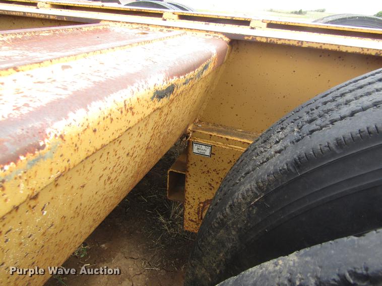 image for item DD8889 2001 Load King lowboy equipment trailer