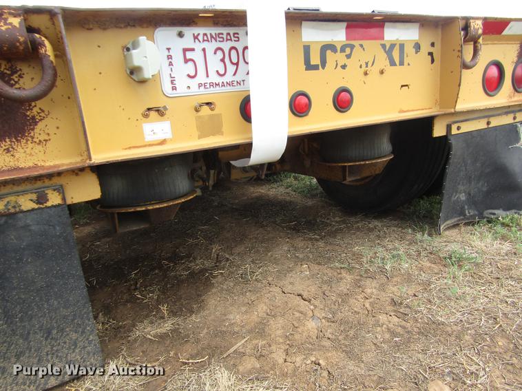 image for item DD8889 2001 Load King lowboy equipment trailer