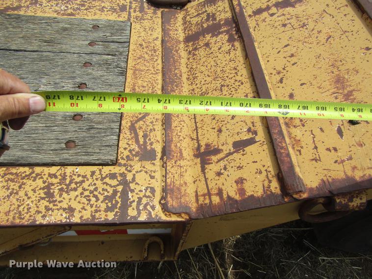 image for item DD8889 2001 Load King lowboy equipment trailer