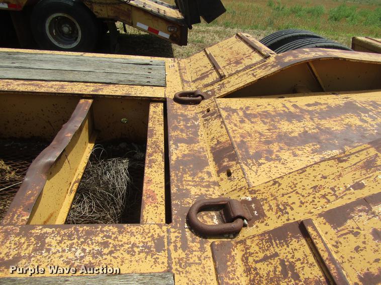 image for item DD8889 2001 Load King lowboy equipment trailer