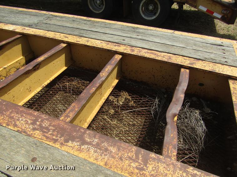 image for item DD8889 2001 Load King lowboy equipment trailer