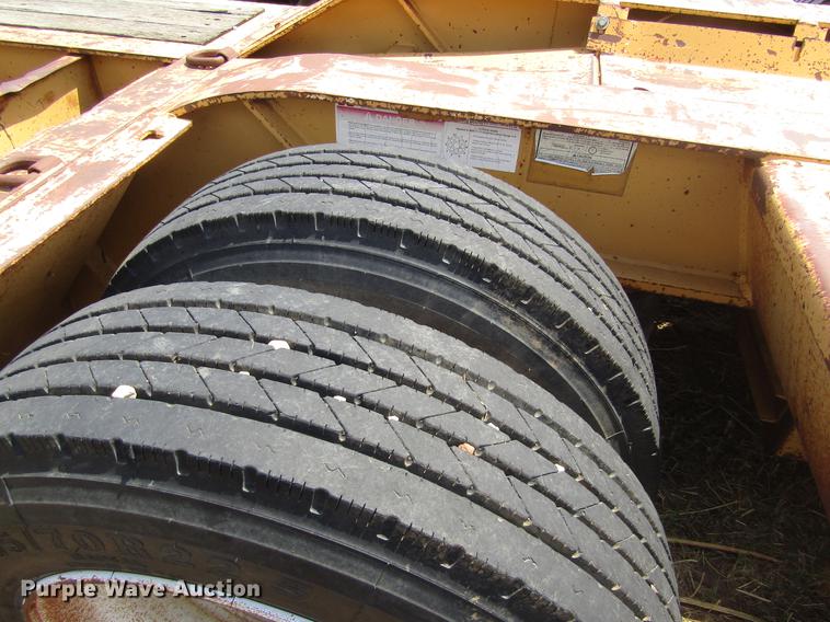 image for item DD8889 2001 Load King lowboy equipment trailer