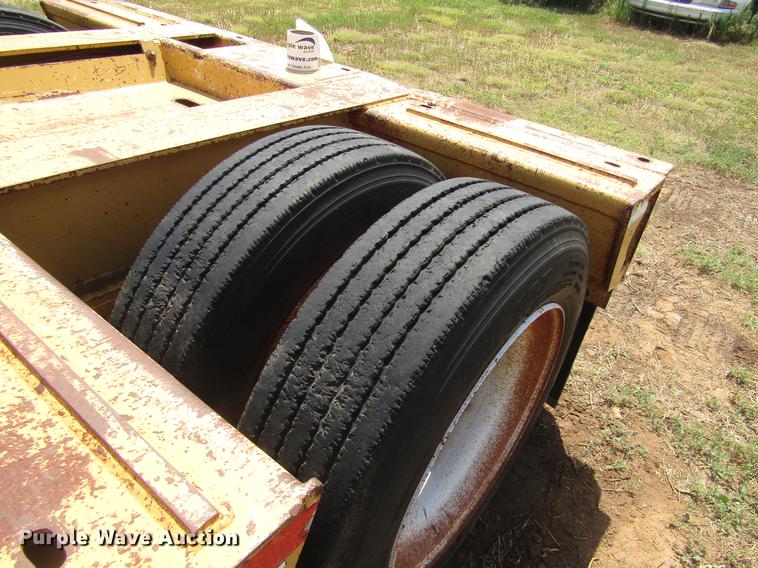 image for item DD8889 2001 Load King lowboy equipment trailer