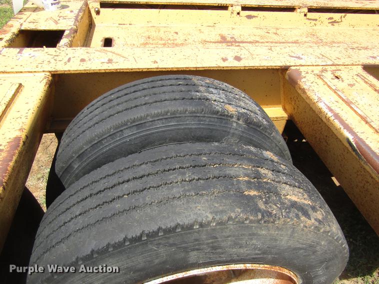 image for item DD8889 2001 Load King lowboy equipment trailer