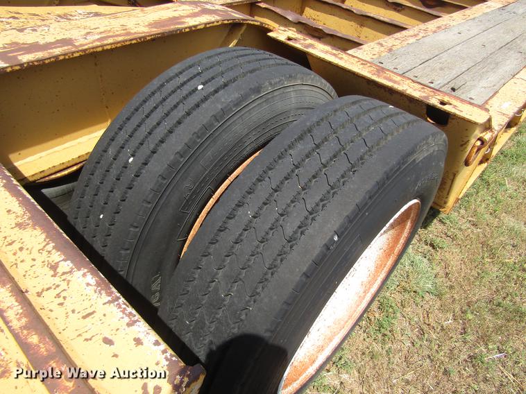 image for item DD8889 2001 Load King lowboy equipment trailer