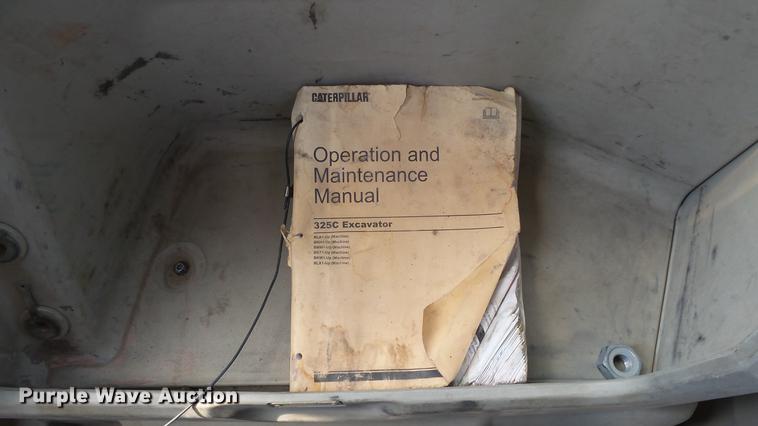 image for item DE2961 2005 Caterpillar 325C L excavator