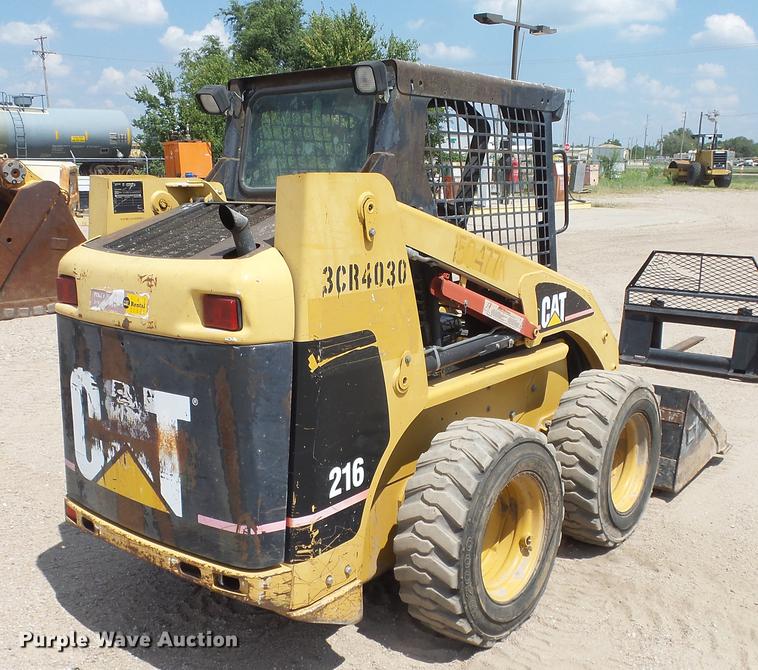 image for item DE2964 2002 Caterpillar 216 skid steer