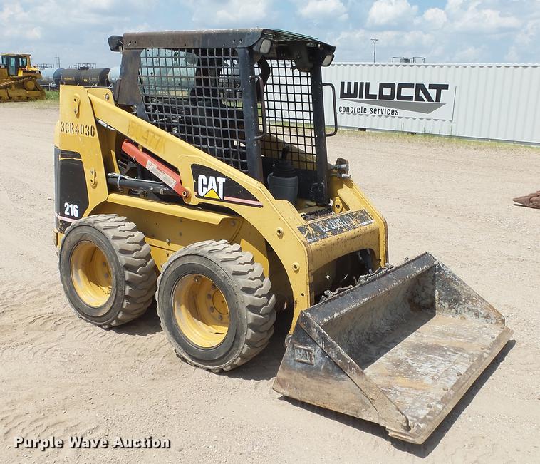 image for item DE2964 2002 Caterpillar 216 skid steer