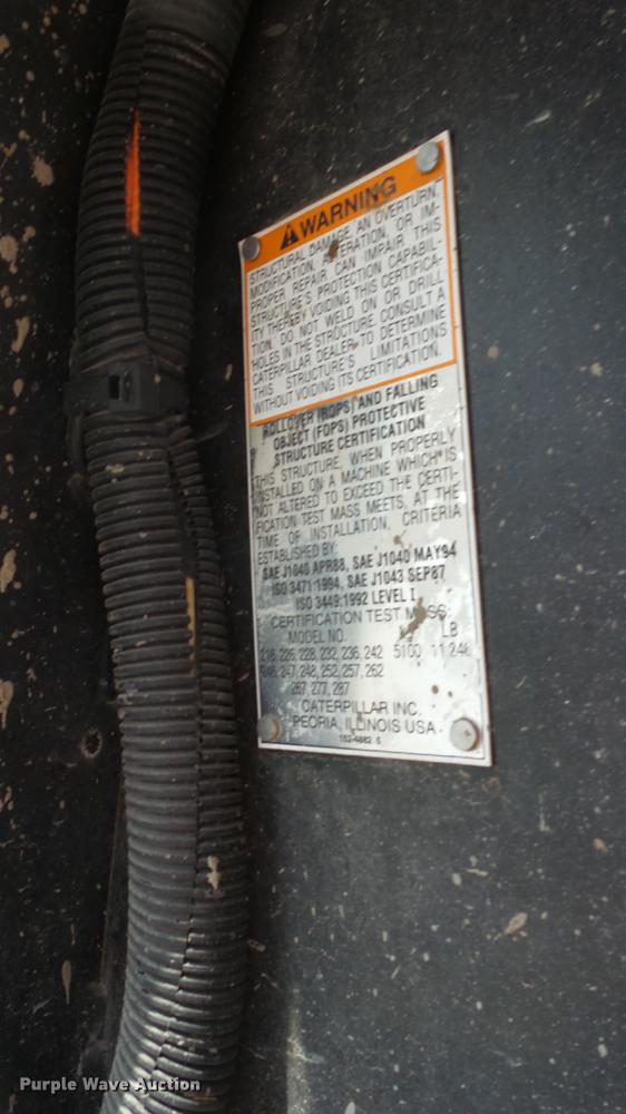 image for item DE2964 2002 Caterpillar 216 skid steer