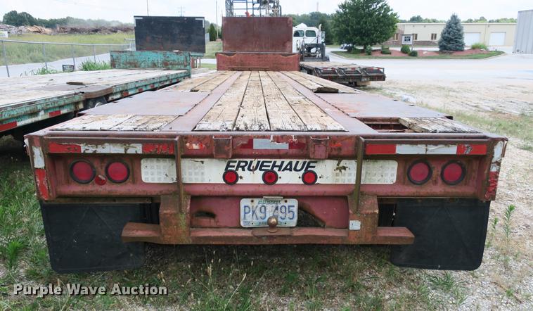 image for item DE3759 1991 Fruehauf PSD-NF2-48 drop deck trailer
