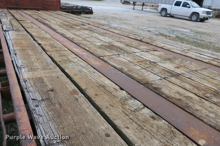 image for item DE3759 1991 Fruehauf PSD-NF2-48 drop deck trailer