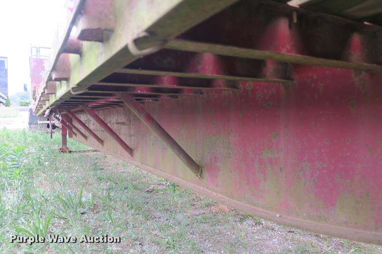 image for item DE3759 1991 Fruehauf PSD-NF2-48 drop deck trailer