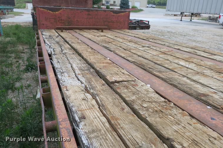 image for item DE3759 1991 Fruehauf PSD-NF2-48 drop deck trailer