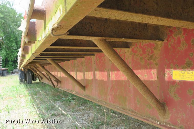 image for item DE3759 1991 Fruehauf PSD-NF2-48 drop deck trailer