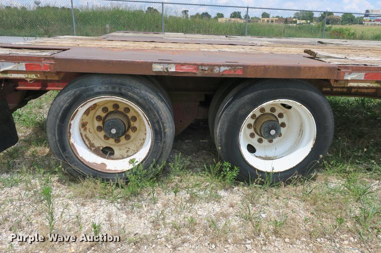 image for item DE3759 1991 Fruehauf PSD-NF2-48 drop deck trailer