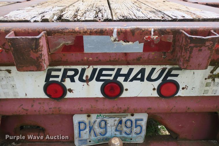 image for item DE3759 1991 Fruehauf PSD-NF2-48 drop deck trailer