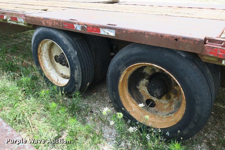 image for item DE3759 1991 Fruehauf PSD-NF2-48 drop deck trailer