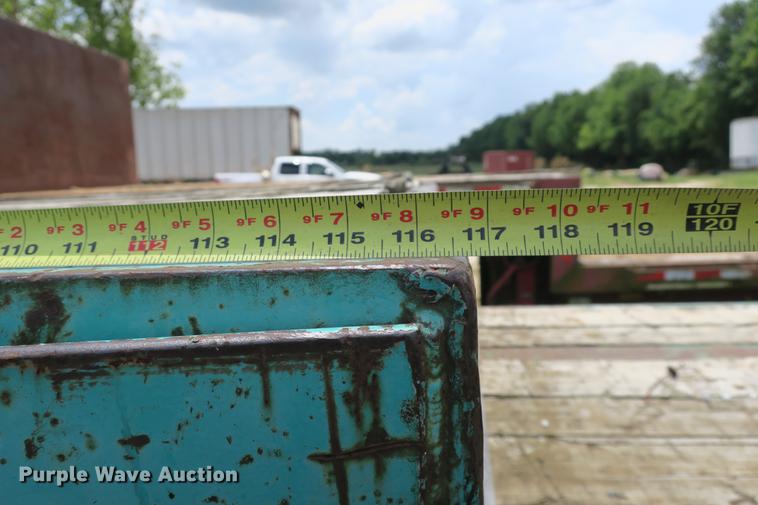 image for item DE3760 1991 Fontaine DFT-4-8048WSA drop deck trailer