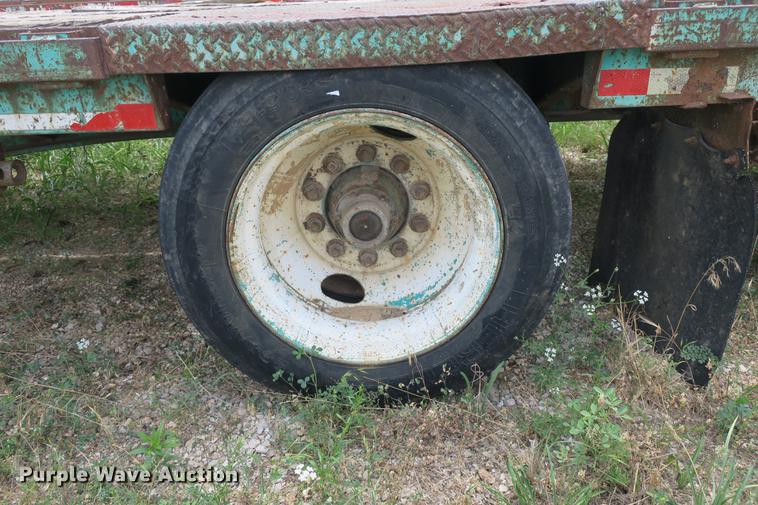 image for item DE3760 1991 Fontaine DFT-4-8048WSA drop deck trailer