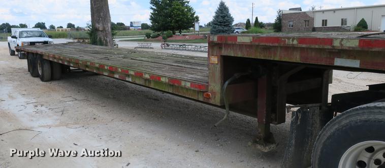 image for item DE3762 1979 Transport 35-PDL-S drop deck trailer