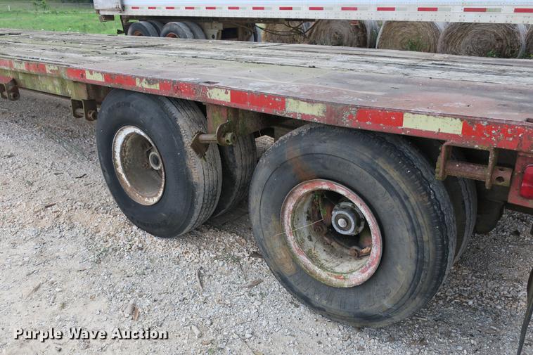 image for item DE3762 1979 Transport 35-PDL-S drop deck trailer