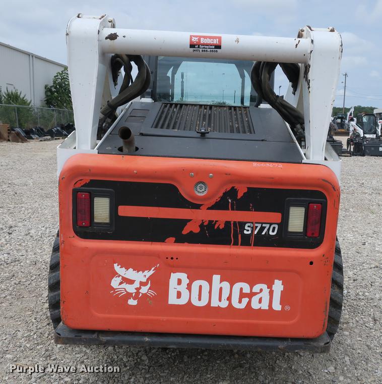 image for item DE3768 2012 Bobcat S770 skid steer