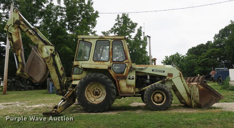 image for item DE3770 White 4-80-17 backhoe