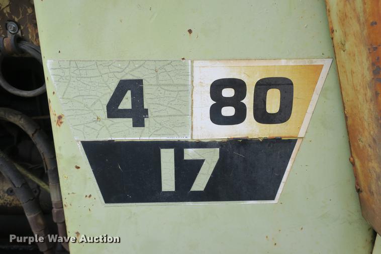 image for item DE3770 White 4-80-17 backhoe